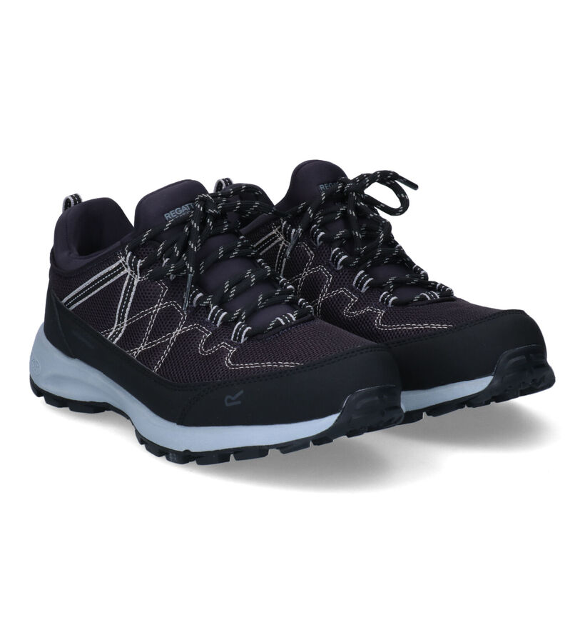 Regatta Lady Samaris Chaussures de randonnée en Noir pour femmes (303775) - pour semelles orthopédiques