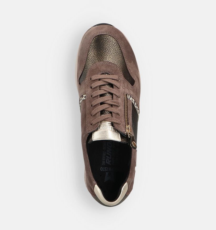 Mephisto Kim Chaussures à lacets en Marron pour femmes (362714) - pour semelles orthopédiques