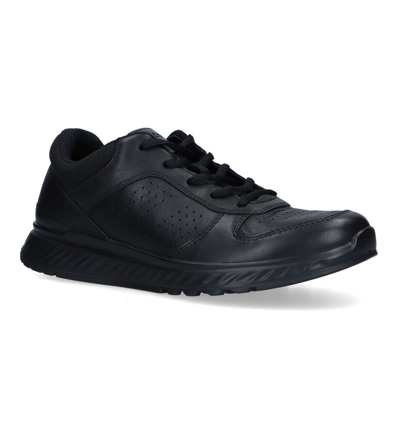 ECCO Exostride Chaussures à lacets en Noir pour femmes (321154) - pour semelles orthopédiques