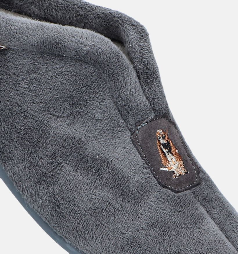 Hush Puppies Olifan Pantoufles en Gris pour femmes (345569)