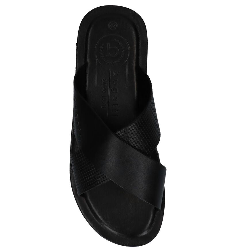 Zwarte Slippers Bugatti, , pdp