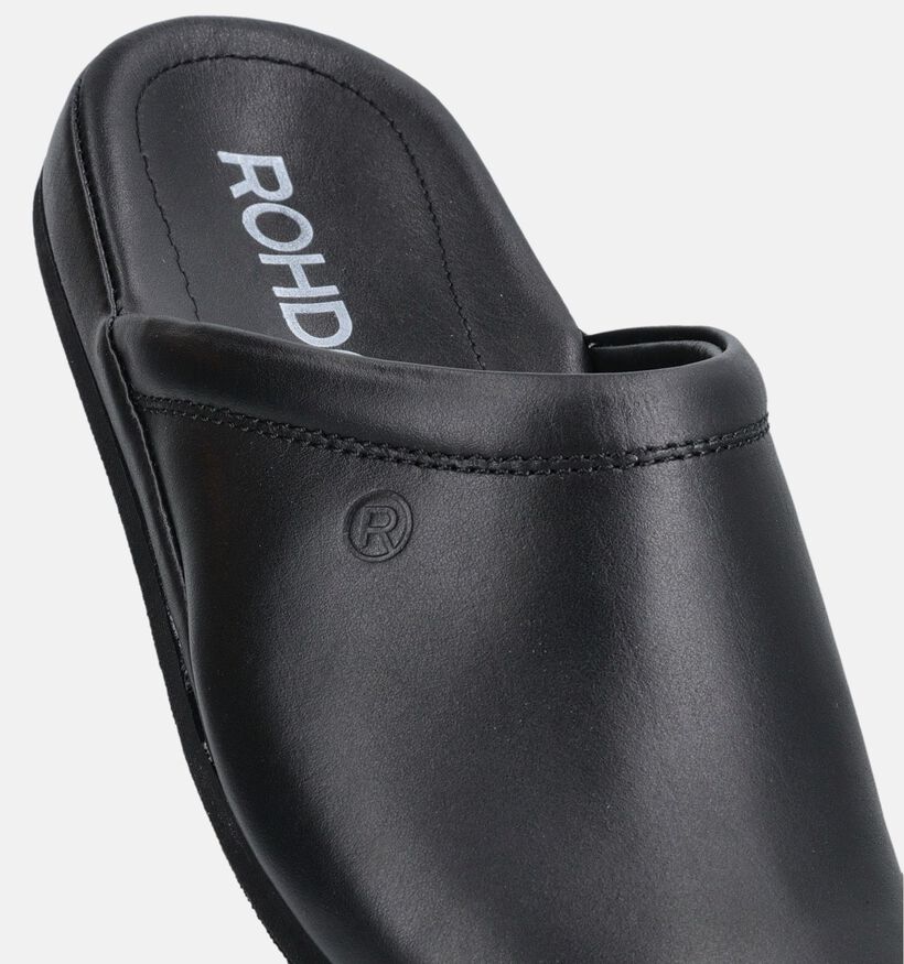 Rohde Zwarte Pantoffels voor heren (250738)