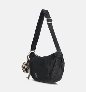 Refresh Crossbody tassen Zwart/Taupe