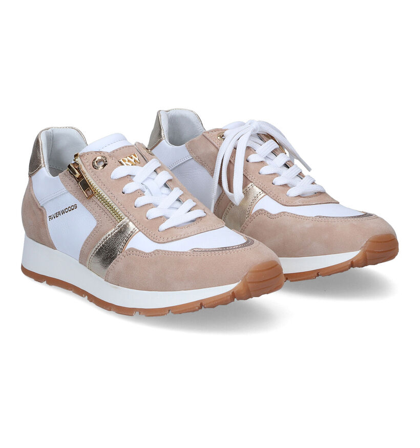 River Woods Bionda Beige Sneakers voor dames (306870) - geschikt voor steunzolen