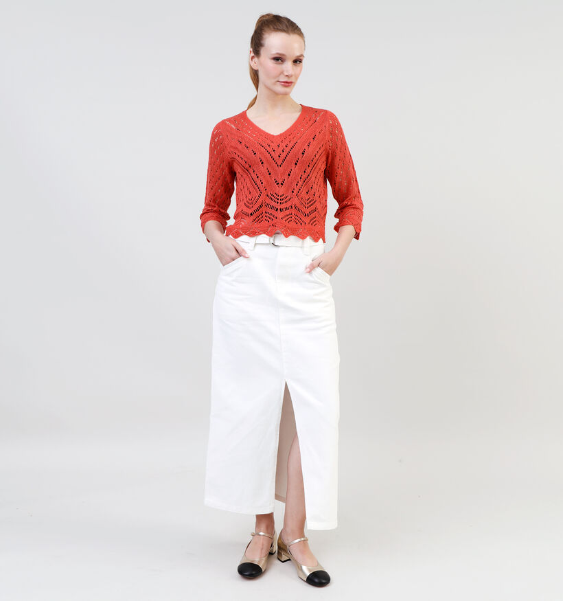 JDY New Sun Zwarte Cropped Trui voor dames (341111)