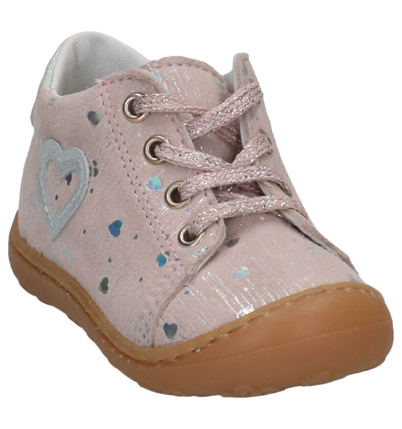 Bopy Chaussures pour bébé  en Rose clair en nubuck (269523)