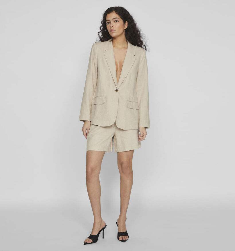 Vila Jolanda Beige Blazer voor dames (335476)