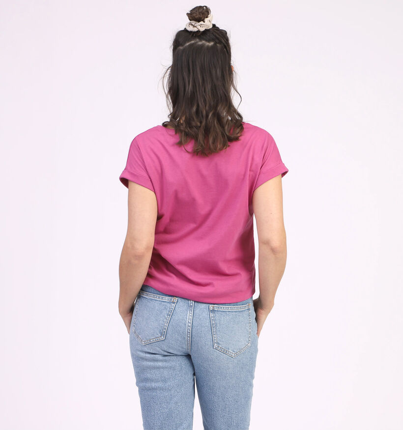 Vila Dreamers T-shirt en Fuchsia (311616)