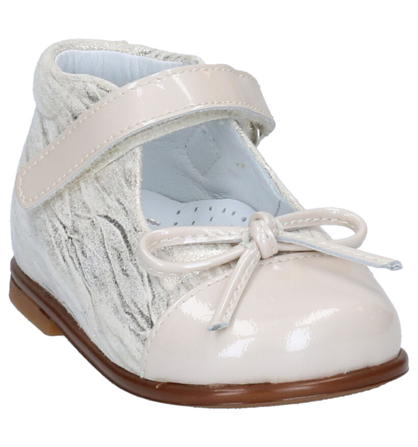 Beberlis Beige Babyschoenen in nubuck (273015)