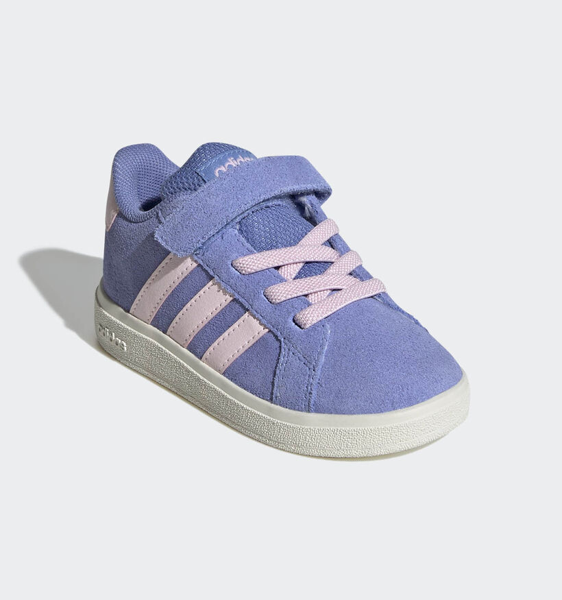 adidas Grand Court 00s Blauwe Sneakers voor meisjes (359662) - geschikt voor steunzolen