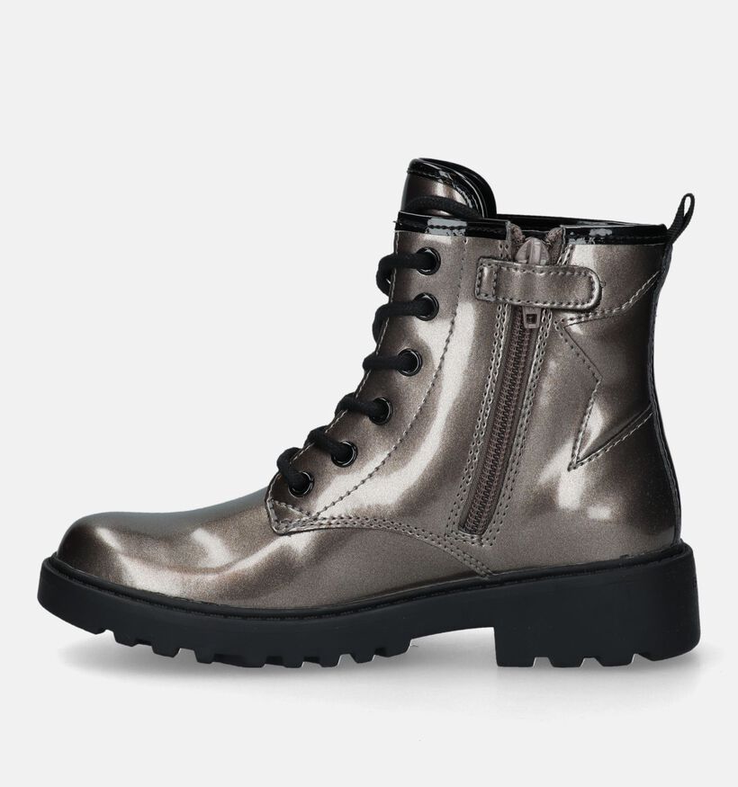 Geox Casey Boots en Bronze pour filles (329862) - pour semelles orthopédiques