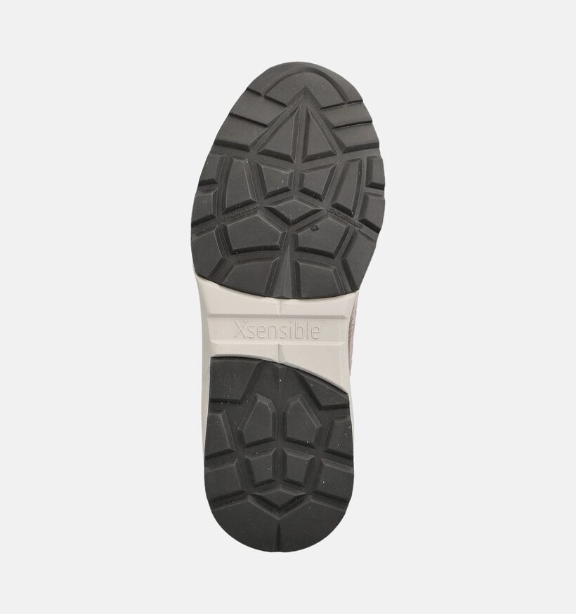 Xsensible Liberty Taupe/Multi Sneakers voor dames (379022) - geschikt voor steunzolen
