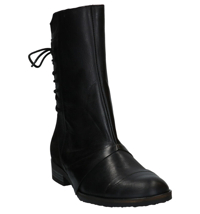 Brako Bottes basses en Noir en cuir (284752)