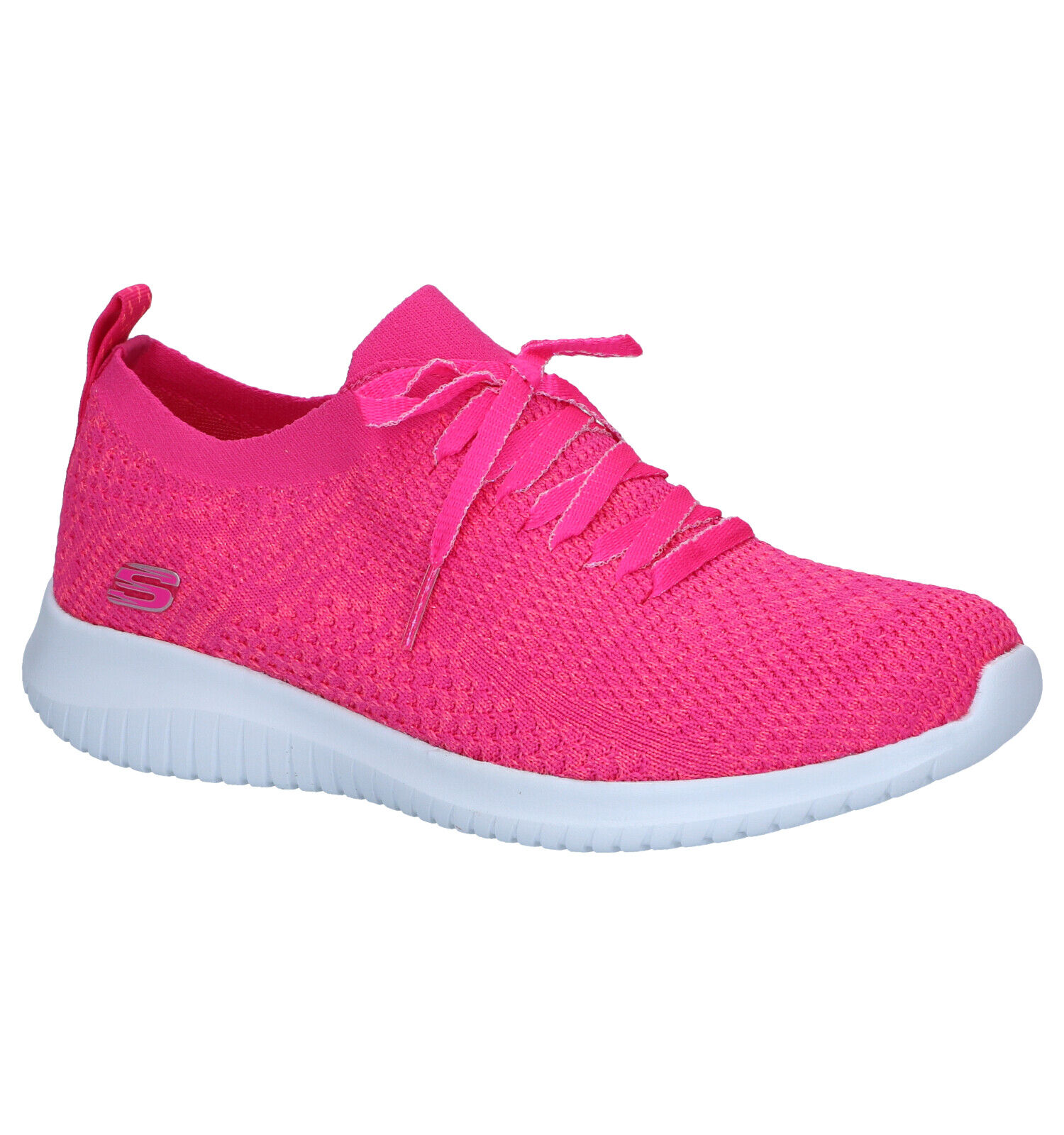 Skechers Ultra Flex Fluo Roze Slip-on Sneakers | TORFS.BE | Gratis verzend  en retour