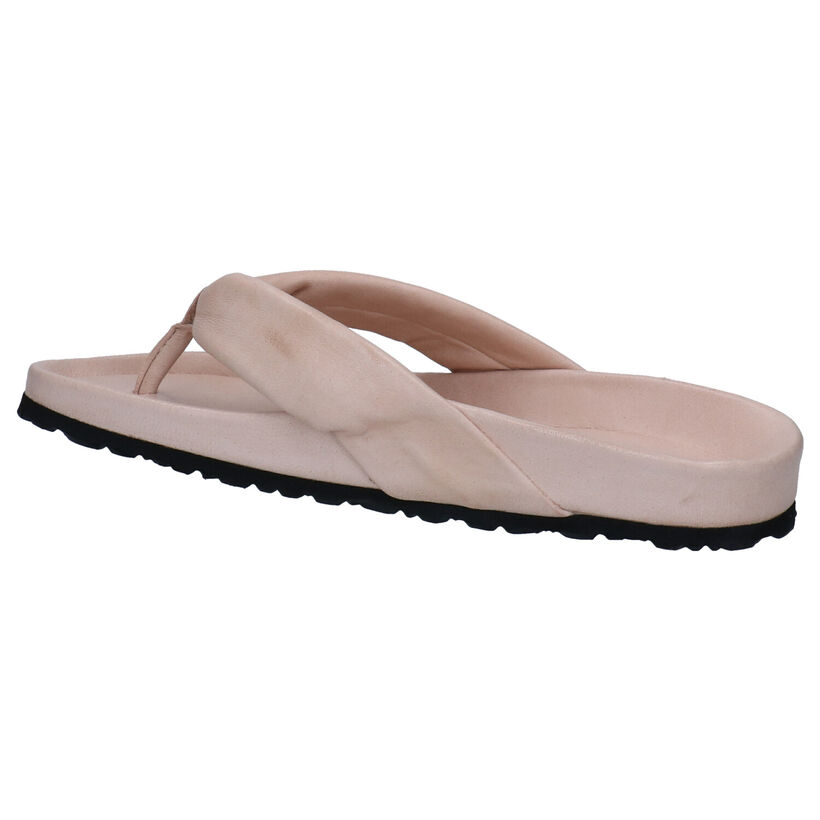 Tamaris Tongs en Rose en cuir (300112)