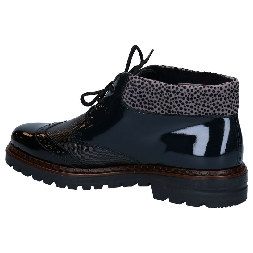 Rieker Chaussures confort en Noir en simili cuir (298603)