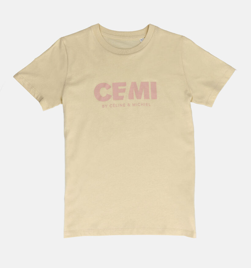 CEMI Mini Creator 2.0 T-shirt en Jaune pour filles, garçons (361583)