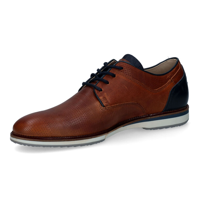 Bullboxer Chaussures classiques en Cognac pour hommes (332431)