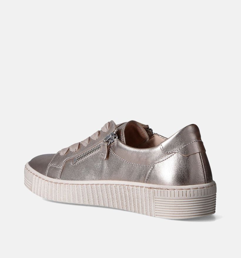 Gabor Best Fitting Rose gold Veterschoenen voor dames (352036) - geschikt voor steunzolen