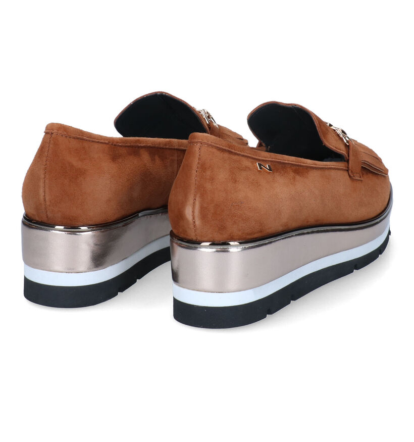 Nathan-Baume Cognac Mocassins voor dames (315964)