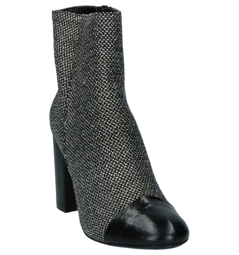 Frida Bottillons en Gris en textile (233558)