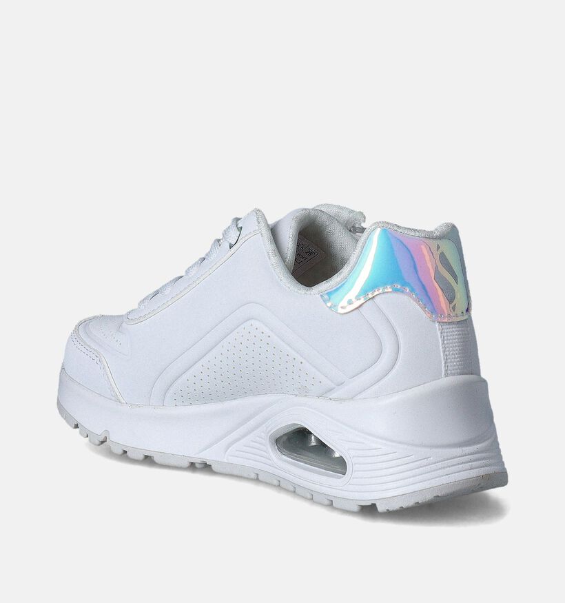 Skechers Uno Gen1 Witte Sneakers voor meisjes (352289)