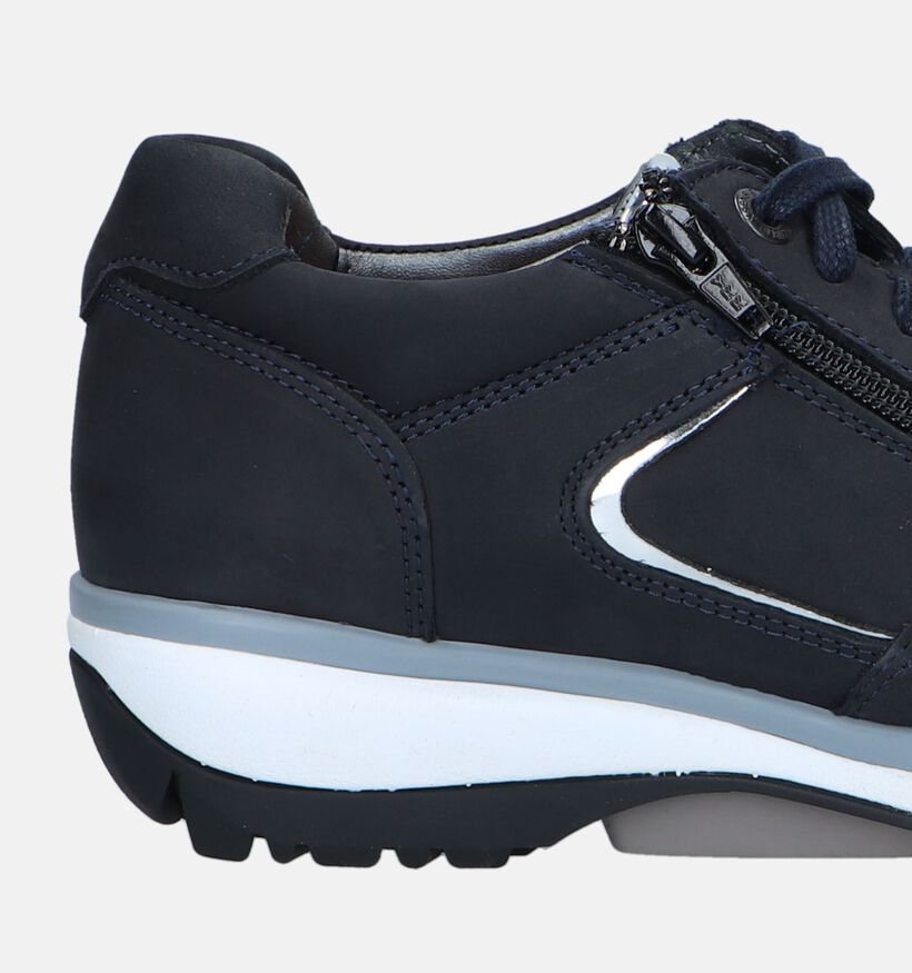 Xsensible Jersey Blauwe Sneakers voor dames (332376) - geschikt voor steunzolen