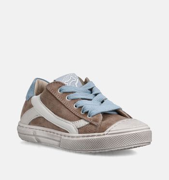 STONES and BONES Sneakers Geel/Bruin