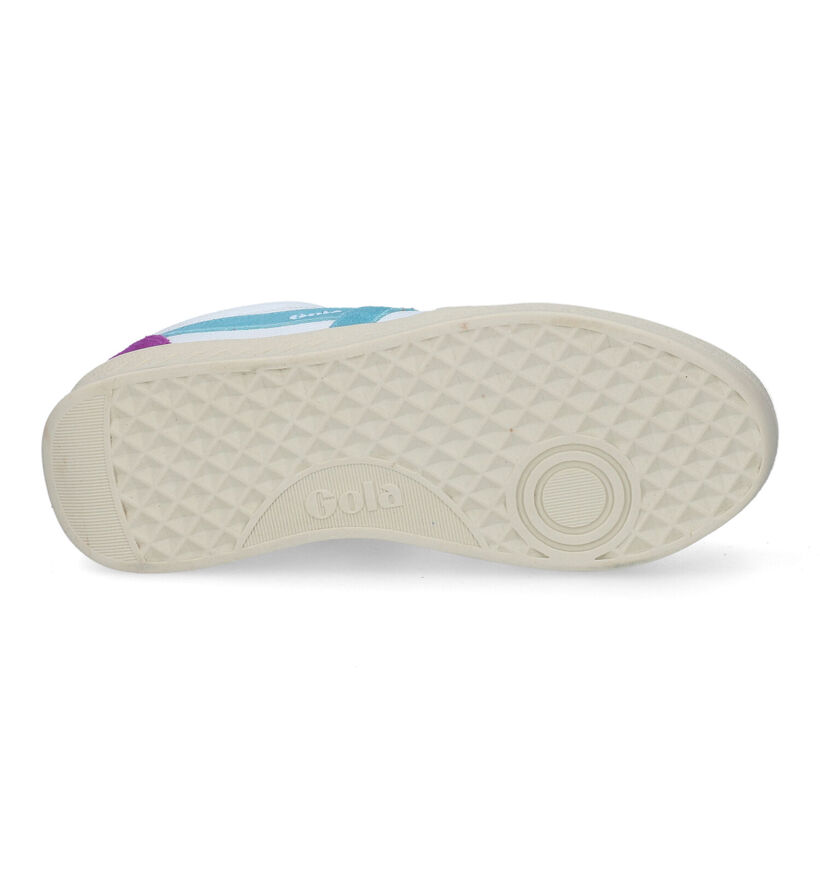 Gola Grandslam Trident Baskets en Blanc pour femmes (336374) - pour semelles orthopédiques