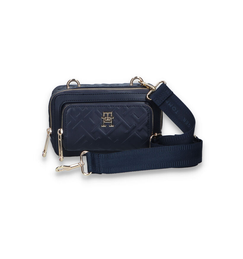 Tommy Hilfiger Iconic Sac porté croisé en Bleu en simili cuir (326218)