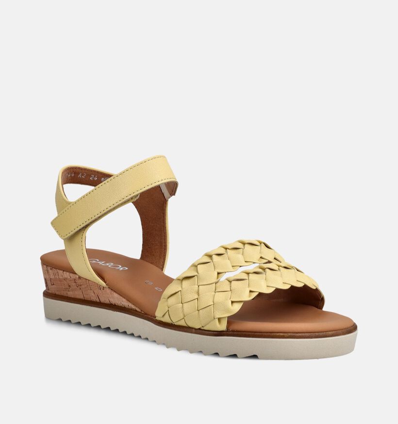 Gabor Gele Sandalen voor dames (373310)