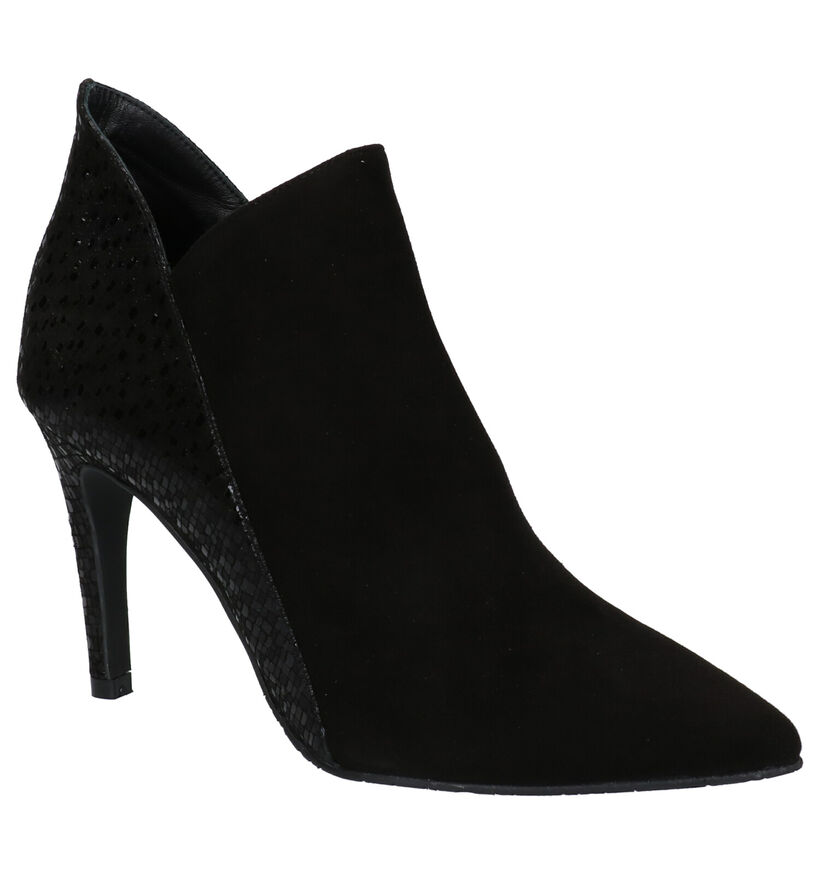 Sergio Turri Escarpins montants en Noir en nubuck (262606)