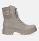 Rieker Ecru Biker boots voor dames (331637)