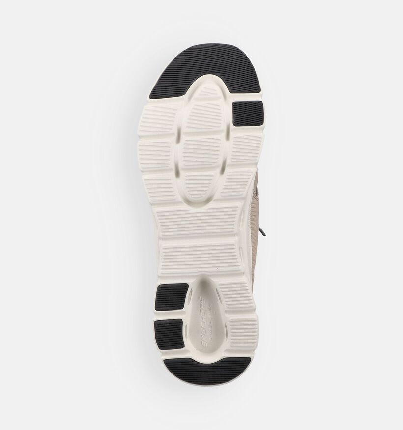 Skechers Glide-Step Pro Taupe Slip-in Sneakers voor heren (371081)