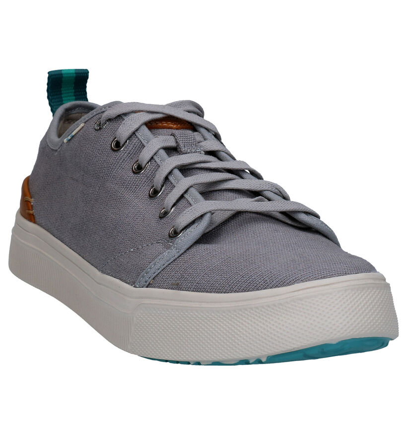 Toms Baskets basses en Gris en simili cuir (269367)