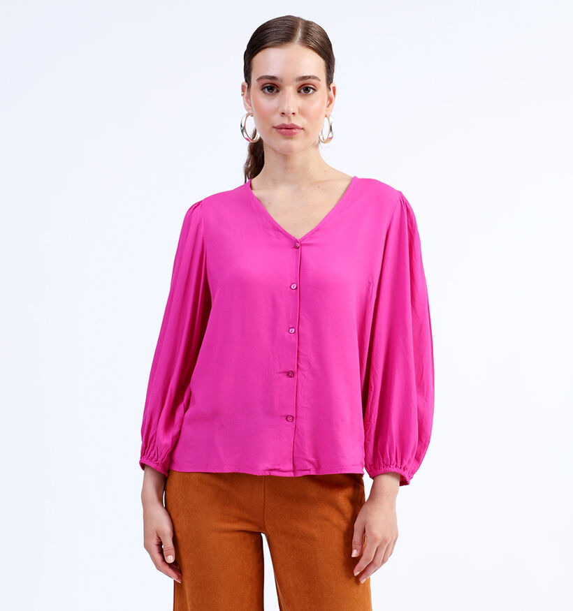 Pieces Krissie Fuchsia Blouse voor dames (335721)