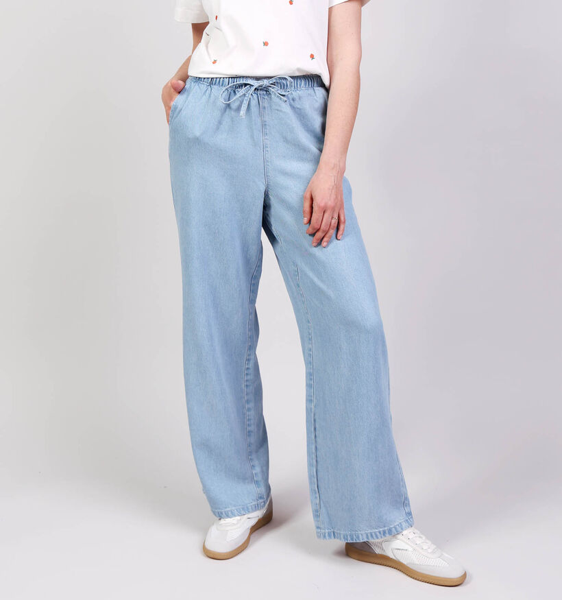 JDY Mira Wide String Blauwe Broek L32 voor dames (370060)