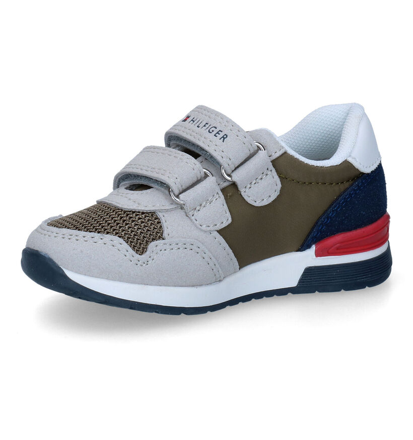 Tommy Hilfiger Kaki Sneakers in kunstleer (303931)