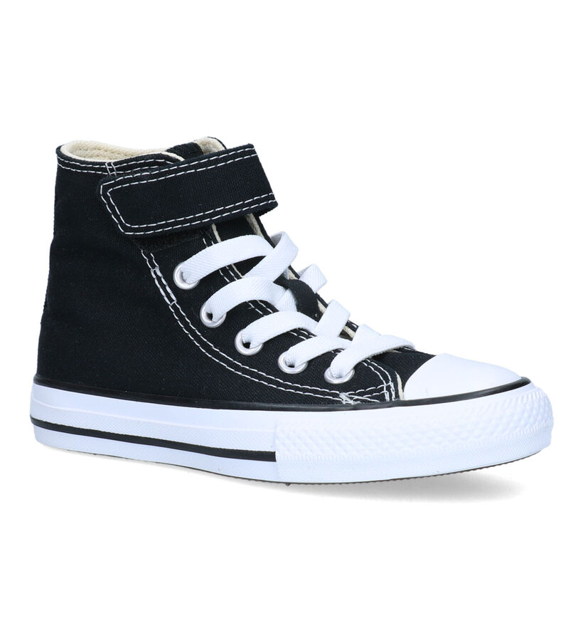 Converse Chuck Taylor All Star 1V Easy On Zwarte Sneakers voor jongens (325489)