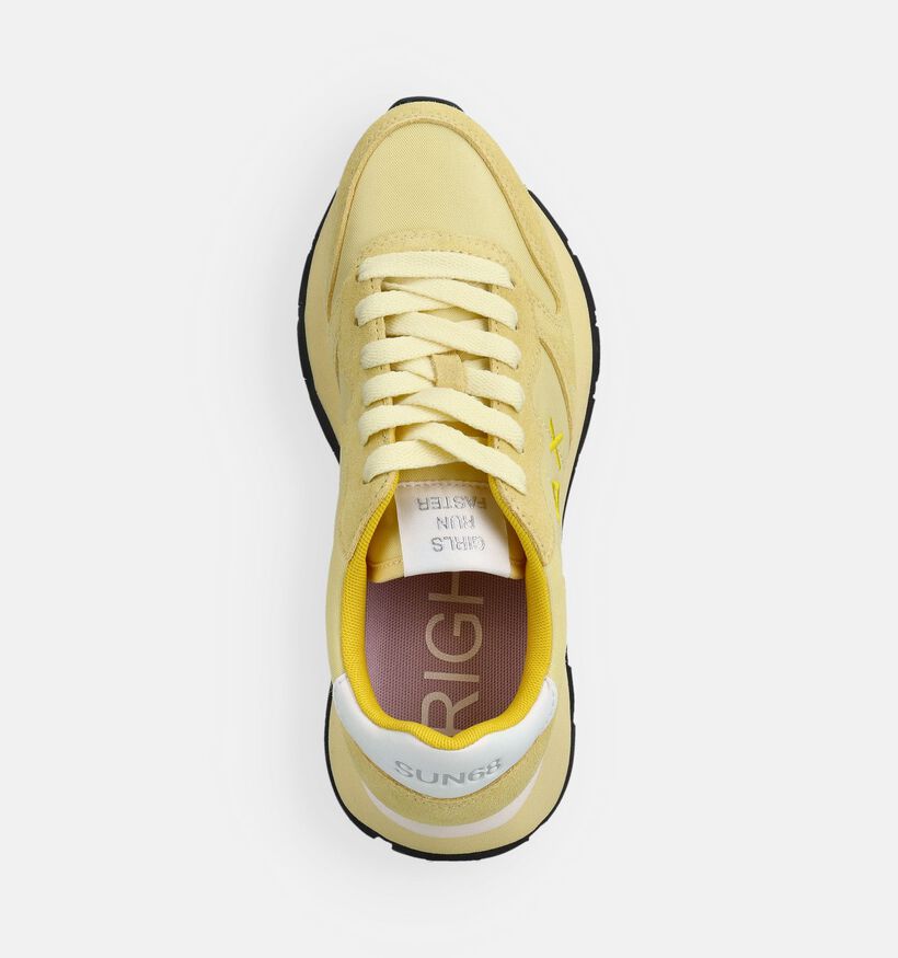 Sun68 Ally Gele Casual Sneakers voor dames (368705) - geschikt voor steunzolen