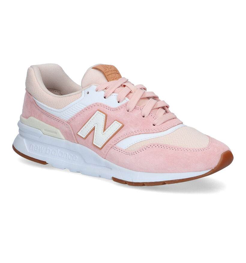 New Balance CW997 Baskets en Gris en simili cuir (301912)