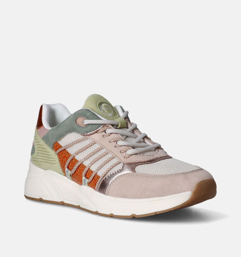Tamaris Groene Sneakers voor dames (351588) - geschikt voor steunzolen