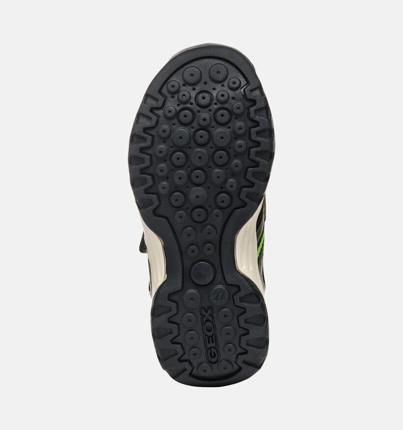 Geox Borealis Sandales en Vert Khaki pour garçons (352922)