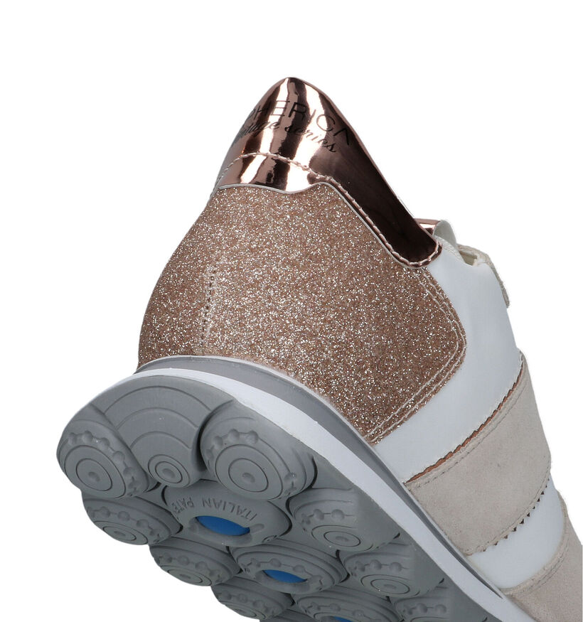 Geox Spherica Vseries Baskets en Gris en daim (326648)