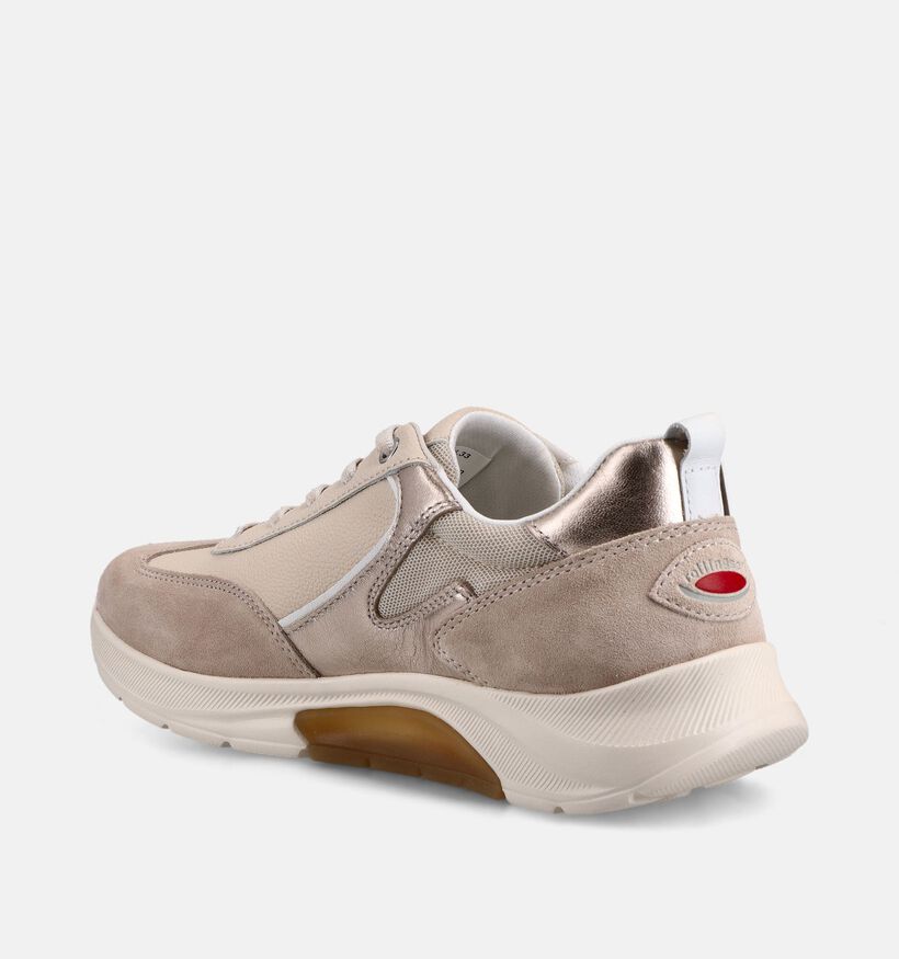 Gabor Rollingsoft Baskets en Beige pour femmes (369514) - pour semelles orthop&eacute;diques