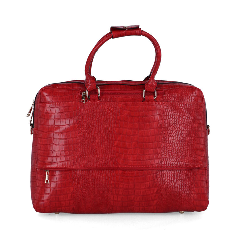 Olivia Lauren Louna Medium Sac pour ordinateur en Rouge pour femmes (333978)