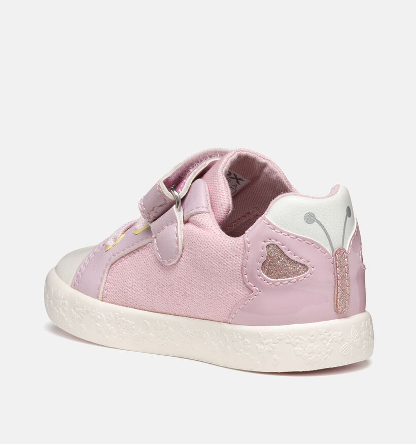 Geox Gisli Roze Babyschoenen voor meisjes (356405) - geschikt voor steunzolen