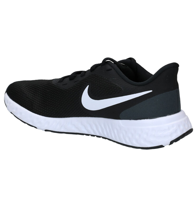 Nike Revolution 5 Baskets en Noir en simili cuir (290920)