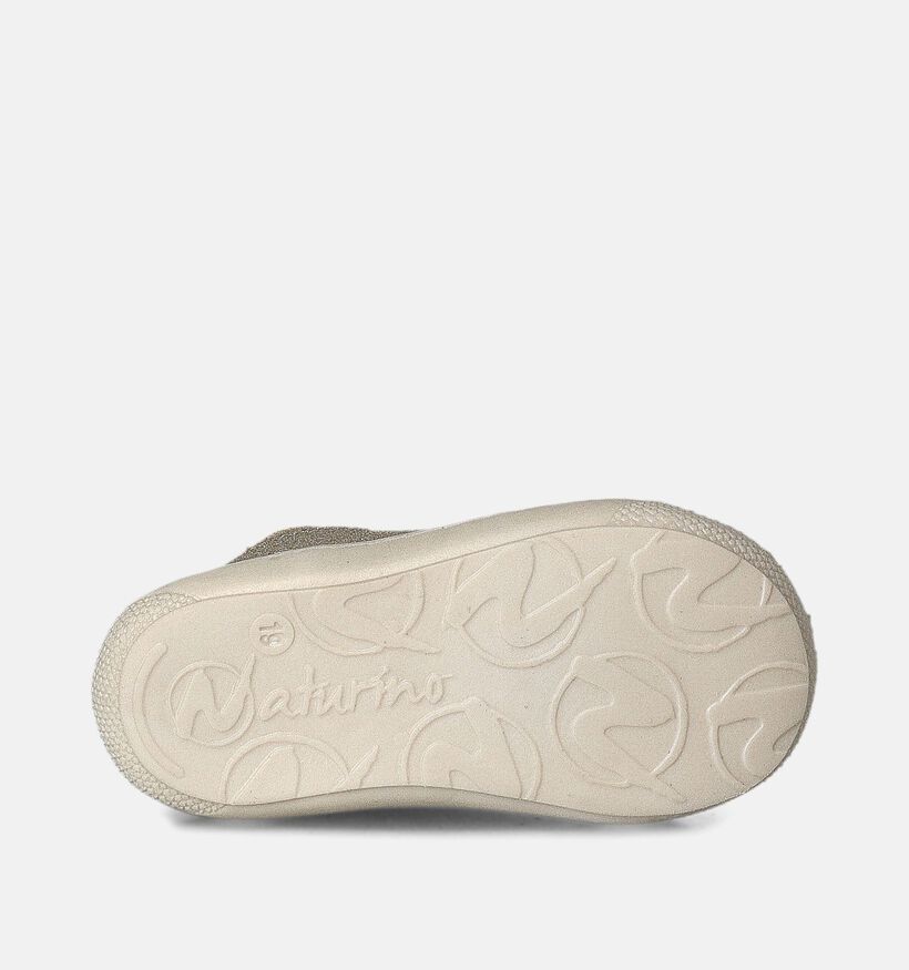 Naturino Sossi Glitter Chaussures pour bébé en Or pour filles (359960) - pour semelles orthopédiques
