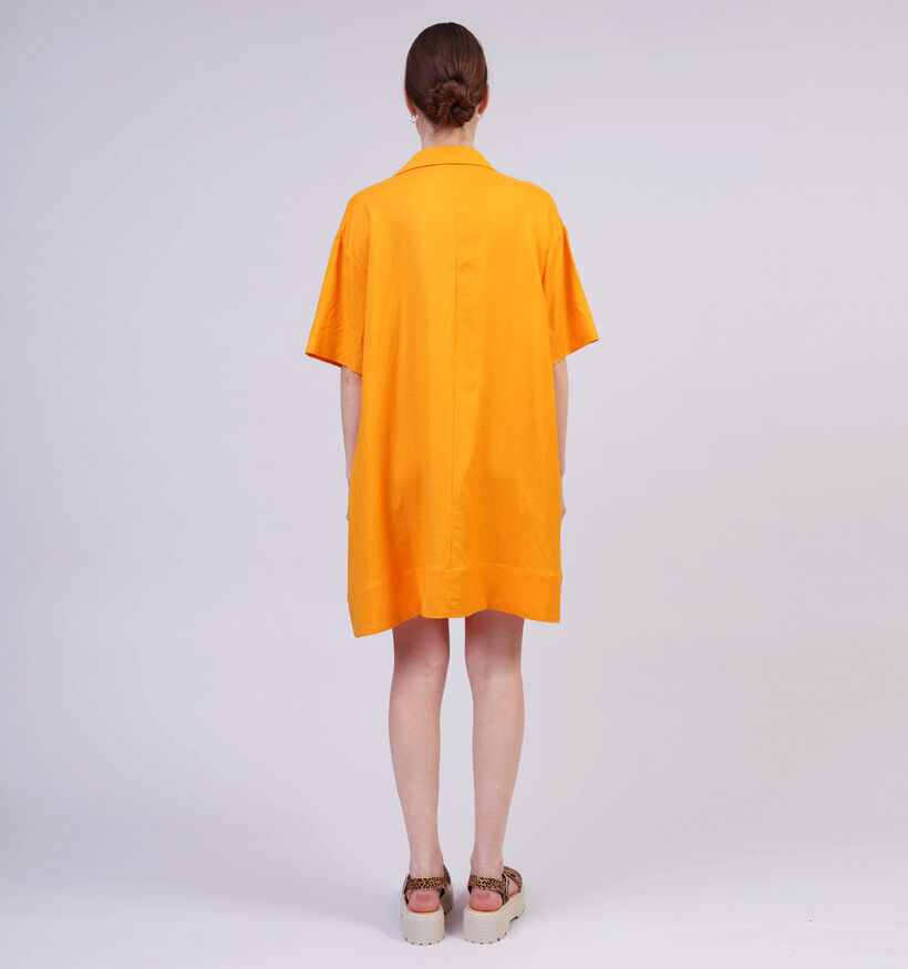 Orfeo Luca Robe courte en Orange pour femmes (359275)